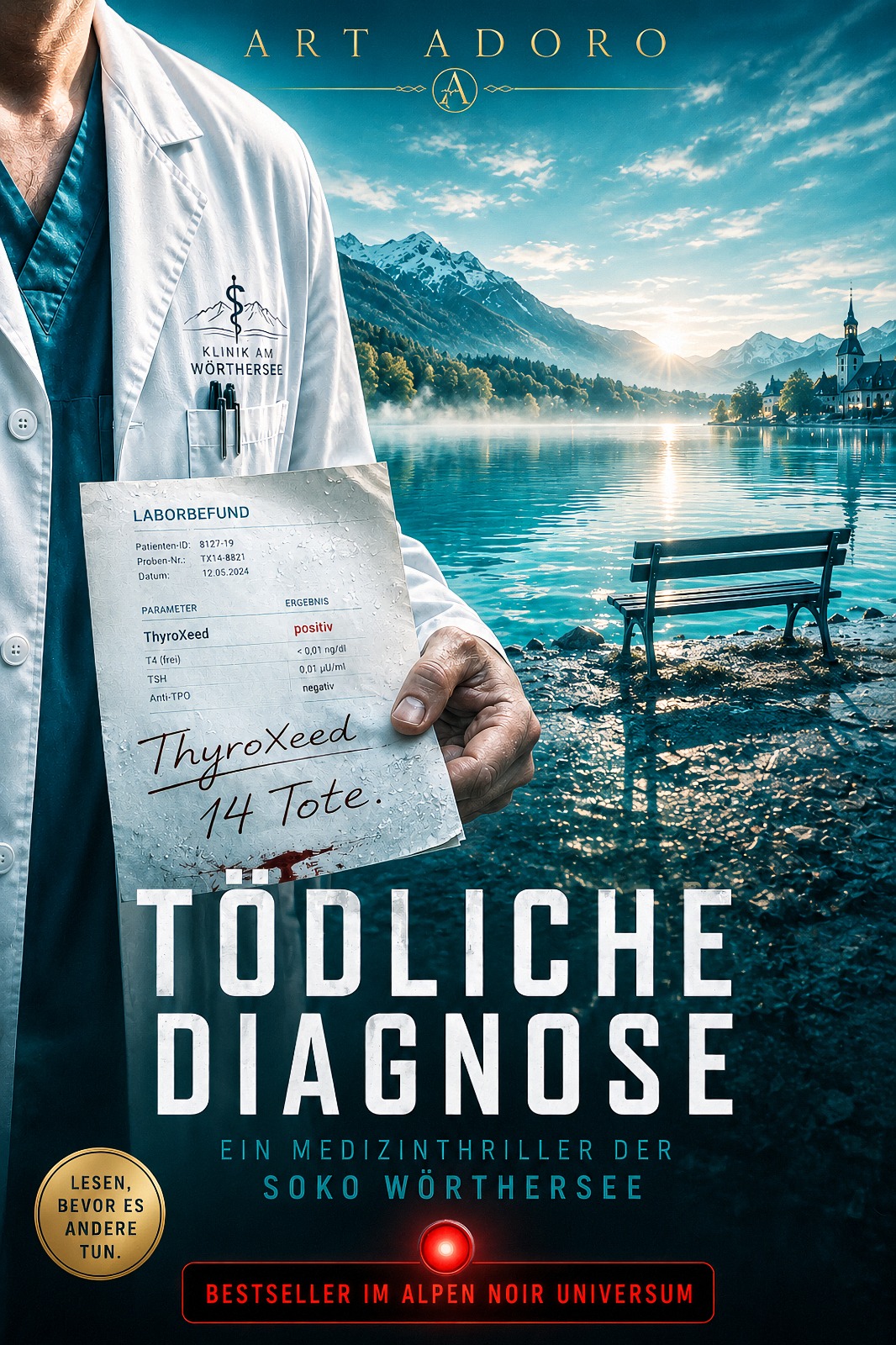 Buchcover: Tödliche Diagnose von Art Adoro