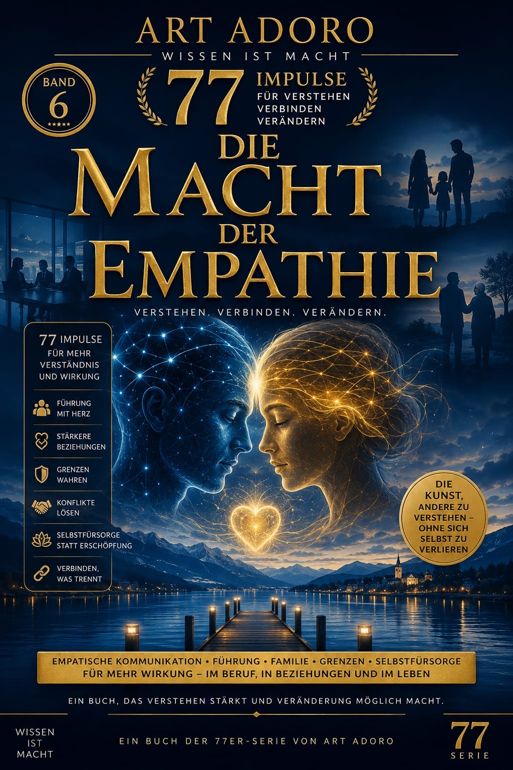 Buchcover Die Macht der Empathie — 77 Impulse für Verstehen, Verbinden, Verändern
